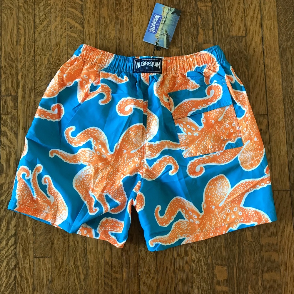 Octopus print swim shorts - Picture 3 of 3